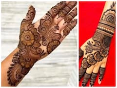 Karwa Chauth 2022 Mehndi Design: इस बार करवा चौथ पर लगाएं ऐसी मेंहदी, देखिए लेटेस्ट डिजाइन