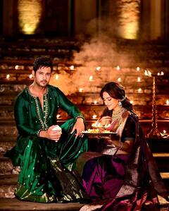 Nusrat Jahan Pics: बॉयफ्रेंड यश दास संग नुसरत जहां ने मनाई दुर्गा अष्टमी, सामने आईं दिल को छूने वाली ये तस्वीरें