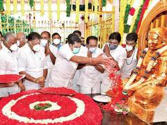 OPS : பசும்பொன் முத்துராமலிங்கத் தேவரின் தங்க கவசத்திற்கு உரிமை கோரும் ஓ.பி.எஸ்..! போட்டிபோடும் இபி.எஸ். தரப்பு..!