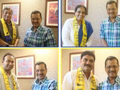 गुजरात में चुनाव से पहले मजबूत होता AAP का कुनबा, पूर्व मुख्यमंत्री की बेटी समेत कई नेता हुए शामिल