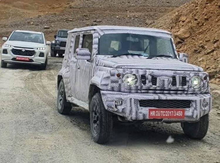 maruti-suzuki-jimny-5-door-launch-with-grand-vitara-and-mahindra-thar-at-2023-auto-expo Maruti Jimny: গ্র্যান্ড ভিটারা, থারের পাশে দেখা গেল ৫দরজার জিমনি, ২০২৩-এর অটো এক্সপোতে হবে লঞ্চ