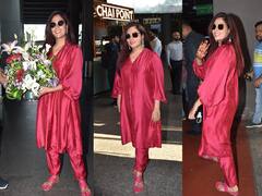 Richa Chadda Ali Fazal Wedding: शादी के लिए मंबई पहुंचीं रिचा चड्ढा, अली फजल की होने वाली दुल्‍हनिया का दिखा गजब का स्‍वैग