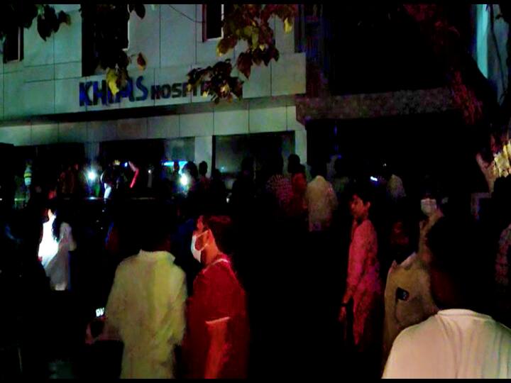 Bhadrachalam Khims hospital fire accident short circuit causes fire DNN Fire Accident : భద్రాచలం కిమ్స్ ఆసుపత్రిలో అగ్నిప్రమాదం, షార్ట్ సర్క్యూట్ తో చెలరేగిన మంటలు