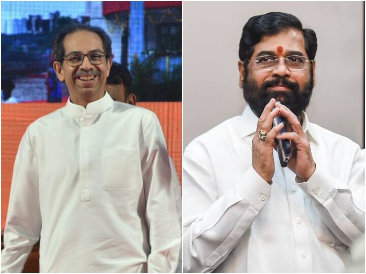 Eknath Shinde and Uddhav Thackeray factions take jibes at each other before Dussehra rally Shinde Vs Thackeray: दशहरा रैली से पहले शिंदे और ठाकरे गुट का एक दूसरे पर तंज, वीडियो जारी कर यूं किए वार