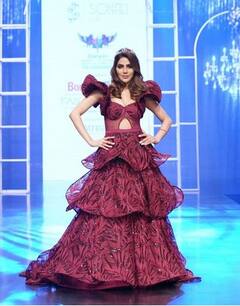 Nikki Tamboli: ਵਾਈਨ ਕਲਰ ਦਾ ਗਾਊਨ ਪਹਿਨ ਕੇ ਨਿੱਕੀ ਤੰਬੋਲੀ ਨੇ ਲਗਾਇਆ Boldness ਦਾ ਤੜਕਾ