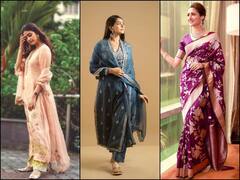 इन ड्रेसेस को पहन कर पांए साउथ एक्ट्रेस जैसा लुक, फेस्टिव सीजन के लिए हैं ये बेस्ट