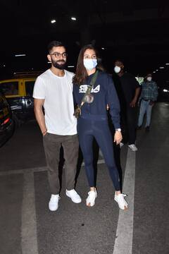 Virat-Anushka Pics: अनुष्का शर्मा और बेटी वामिका को एयरपोर्ट लेने पहुंचे विराट कोहली, सामने आईं ये तस्वीरें