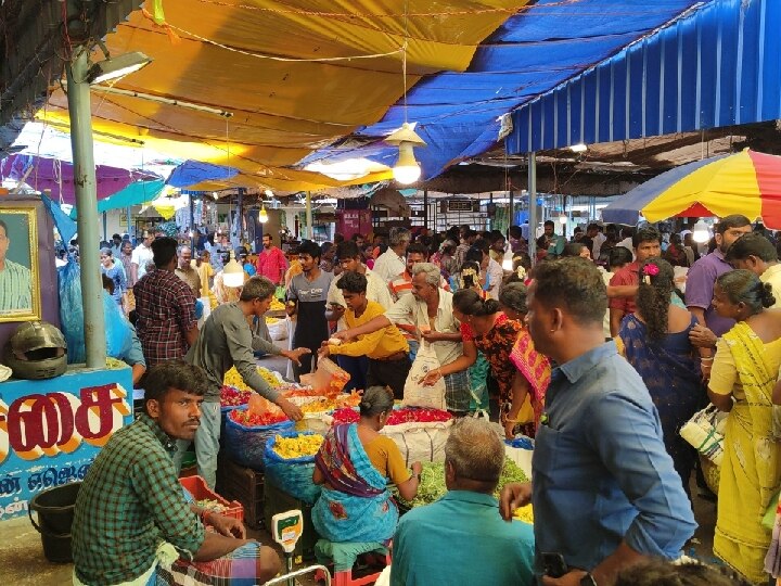 சேலம் பூ மார்க்கெட்டில் பூக்களின் விலை கடும் சரிவு - விவசாயிகள் கவலை