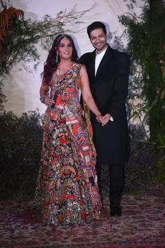 Richa-Ali Reception: रिसेप्शन में फ्लोरल ड्रेस पहन अप्सरा लगीं ऋचा चड्ढा, दूल्हे मियां अली फजल भी खूब जंचे, देखें फोटोज