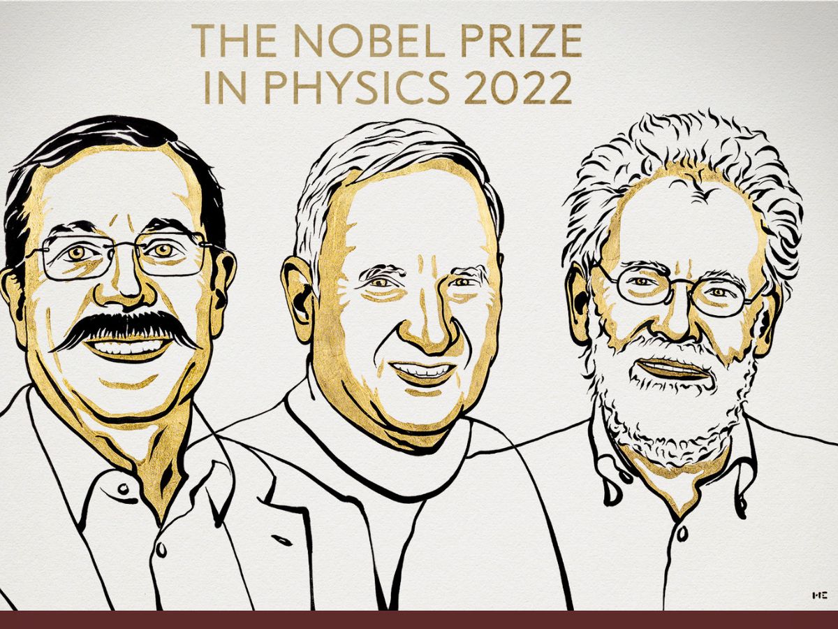 Nobel Prize 2022 In Physics Winner Name Alain Aspect John F Clauser Anton  Zeilinger Quantum Information