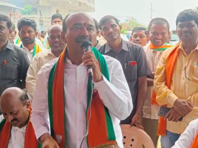 BJP MLA Eatala Rajender On KCR and TRS In Munugodu By Election Campaign కేసీఆర్ వల్ల భూలోకంలోనే నరకం అనుభవించాను: ఈటల రాజేందర్