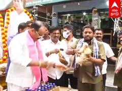 Telangana : தேசிய கட்சி தொடங்கும் KCR - கோட்டரும் கோழியும் தந்து அசத்திய TRS