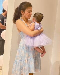 Pranitha Subhash: ప్రణీత సుభాష్ కూతురిని చూశారా ఎంత క్యూట్‌గా ఉందో