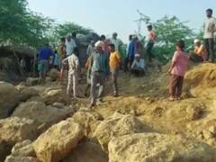 इटावा में टीला धंसने से तीन मासूमों की हुई मौत, घर की पुताई के लिए लाने गए थे मिट्टी