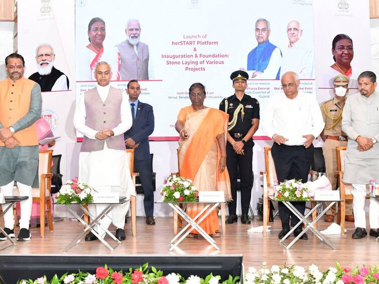 'herSTART' Will Connect Women Entrepreneurs With Various Govt And Private Enterprises: President Murmu In Gujarat 'herSTART' Will Connect Women Entrepreneurs With Various Govt And Private Enterprises: President Murmu In Gujarat