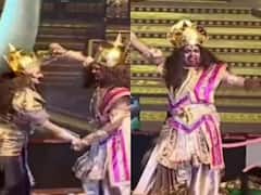 अश्विनी चौबे विश्‍वामित्र, ब्रजेश गोयल अंगद के किरदार, दिल्‍ली रामलीला में बीजेपी और AAP नेताओं की लीला