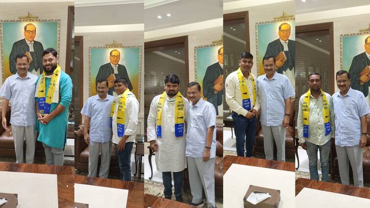 Gujarat Election , Narmada BTP leaders join AAP, contest poll against MLA Mahesh Vasava in Dediyapada Gujarat Election : MLA મહેશ વસાવાને મોટો ઝટકો, ચેતર વસાવા બળવો કરી જોડાયા AAPમાં, હવે 4 પાર્ટી વચ્ચે જંગ