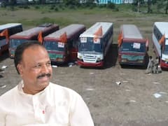 PHOTO: साडेतीनशे एसटी बसचा ताफा घेऊन दसरा मेळाव्यासाठी सत्तार मुंबईत दाखल होणार