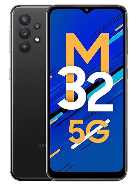 Samsung Galaxy M32 5G : सैमसंग के इस फोन में MediaTek Dimensity 720 प्रोसेसर दिया गया है. फोन की डिस्पले की बात करें तो इसकी 6.5 इंच की स्क्रीन से HD+ डिस्प्ले मिलती है. यह स्मार्टफोन क्वाड कैमरा सेटअप से लैस है, जिसमें 48 MP का मेन रियर कैमरा, 8 MP का अल्ट्रा वाइड, 5 MP का डेप्थ कैमरा और 2 MP का मैक्रो कैमरा शामिल है. इसके अलावा, इसमें 13 MP का फ्रंट कैमरा दिया गया है. इसमें 5000 mAh की बैटरी दी गई है. फोन के 8 GB रैम + 128 GB इंटरनल स्टोरेज की कीमत 18,999 रुपये है.