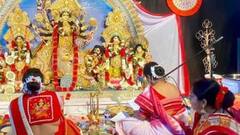 Probase Puja: রীতি মেনে পালিত দুর্গাপুজো, সুইডেনেও নাড়ু-পায়েসের স্বাদ