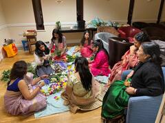 Durga Puja 2022: তিথি মেনে পুজো বিলেতের মাটিতে, নাচে-গানে উদযাপন