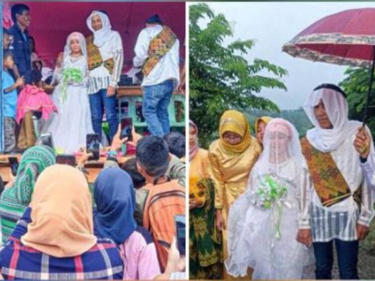 Philippines: 78 year old Rashed Mangacop marries 18 year old Halima Abdullah news goes viral in social media Viral news: 78 வயதில் முதல் திருமணம்... 18 வயது காதலியை கரம் பிடித்த முதியவர்.. வைரல் போட்டோ...