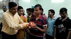 In Pics: मां दुर्गा की भक्ति में डूबे नेत्रहीन विद्यालय के बच्चे, विधायक और नगर पालिका अध्यक्ष ने भी दिया साथ, देखें तस्वीरें