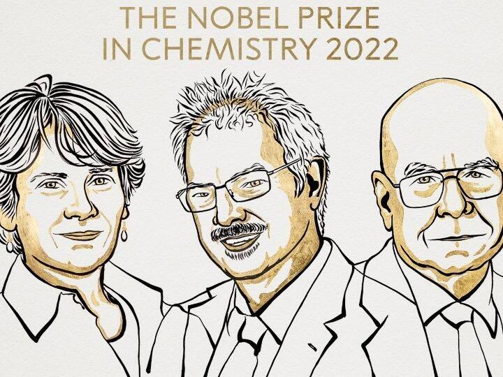 Nobel Prize 2022: Three scientists received the Nobel Prize for Chemistry Nobel Prize 2022 : ਤਿੰਨ ਵਿਗਿਆਨੀਆਂ ਨੂੰ ਕੈਮਿਸਟਰੀ ਲਈ ਮਿਲਿਆ ਨੋਬਲ ਪੁਰਸਕਾਰ