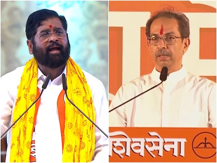 Shiv Sena Dussehra Rally Eknath Shinde Addresses Rally In BKC, Uddhav ...