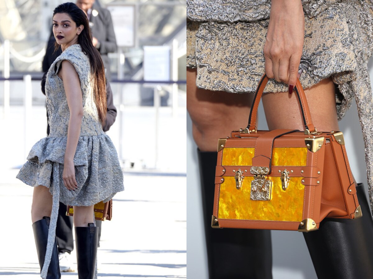 Deepika Padukone Pulls Off A Vintage Glam Look For Her Debut At Paris  Fashion Week