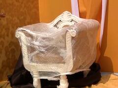 PHOTO : बीकेसीतील व्यासपीठावर बाळासाहेब ठाकरे यांच्या नावाची खुर्ची!