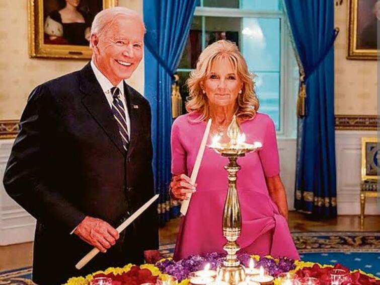US President Joe Biden To Celebrate Diwali At White House a culture that Bush has started up Joe Biden : வெள்ளை மாளிகையில் இந்த ஆண்டும் மின்னப்போகும் ஒளி… ஜோ பைடனின் தீபாவளி இப்படி இருக்குமாம்..