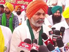 मजदूर-किसान महापंचायत में पहुंचे राकेश टिकैत, चेतावनी देते हुए कहा- अगर जरूरत पड़ी तो...