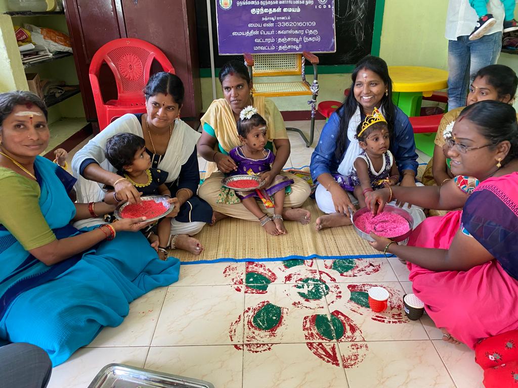 Vijayadashami in Thanjavur: விஜயதசமியையொட்டி தஞ்சை மாவட்டம் முழுவதும் பள்ளிகளில் நடைபெற்ற மாணவர் சேர்க்கை