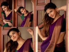 Iswarya menon : கற்பூர கன்னிகையே வாராய்...நடிகர் ஐஸ்வர்யா மேனனின் சூப்பர் போட்டோஸ்!