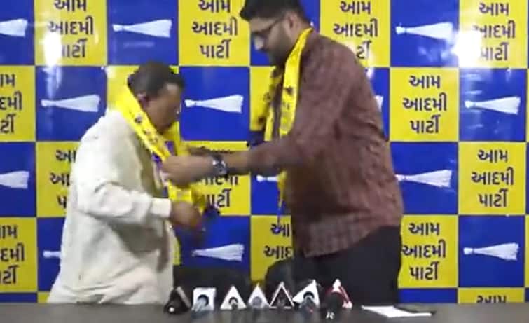 Gujarat Election : Congress leader Udesinh Chauhan join AAP before election Gujarat Election : કોંગ્રેસના કયા દિગ્ગજ નેતા જોડાયા આપમાં?, 2 હજારથી વધુ હોદ્દેદારોની નિમણૂક