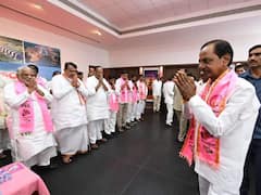 In Pics | Telangana Rashtra Samithi Renamed As Bharat Rashtra Samithi, KCR Launches National Party