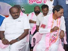 బీఆర్ఎస్ ఫస్ట్ టార్గెట్ కర్ణాటక - జేడీఎస్‌తో కలిసి పోటీ చేయాలని నిర్ణయం !