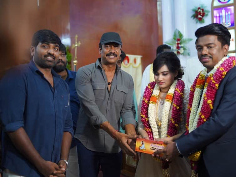 Music composer Justin Prabhakaran gets married Vijay Sethupathi Pa Ranjith went to the wedding in person இசையமைப்பாளர் ஜஸ்டின் பிரபாகரனுக்கு திருமணம்.. நேரில் சென்று வாழ்த்து விஜய் சேதுபதி, பா.ரஞ்சித்..