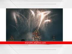 Vijayadashami 2022 : पाऊस बरसला तरी नागपुरकरांचा जोश कायम, कस्तूरचंद पार्कवर पारंपारिक पद्धतीने रावण दहन