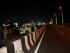 Worli Sea Link Accident : वरळी सी-लिंकवर पाच कार आदळल्या; पाहा मन सुन्न करणाऱ्या अपघाताची छायाचित्रे