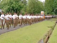 जमशेदपुर में उत्साह के साथ मनाया गया RSS का स्थापना दिवस, हुआ शस्त्र पूजन और पथ संचलन 