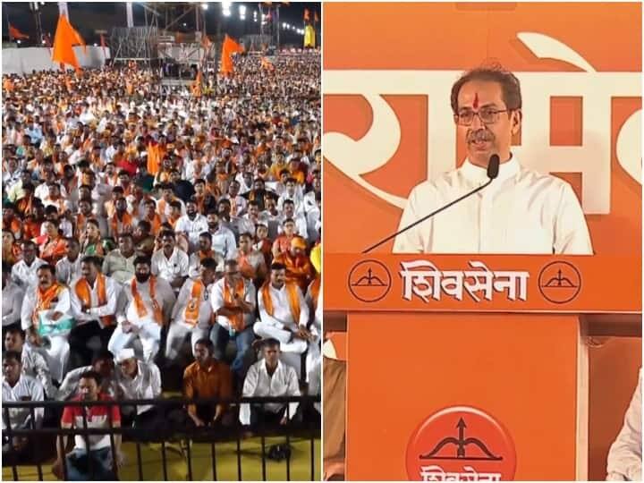 Mumbai Shiv Sena Dussehra Rally Uddhav Thackeray In Shivaji Park, Eknath Shinde In BKC Address Rally Dussehra Rallyમાં ઉદ્ધવે CM શિંદે પર નિશાન સાધતાં કહ્યું - 'કટપ્પાને શિવસૈનિકો માફ નહી કરે'
