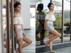 Varalaxmi Sarathkumar : கண்ணழகா காலழகா... வரலட்சுமியின் லேட்டஸ்ட் க்ளிக்ஸ்!