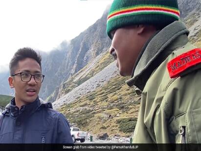 Madras Regiment Soldier Stumped By Arunachal Doctor Fluent Tamil தமிழில் பேசி அசத்திய அருணாச்சல் மருத்துவர்.. காத்திருந்த ஆச்சரியம் இதுதான் மக்களே..