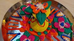 Probase Puja: রীতি মেনে পালিত দুর্গাপুজো, সুইডেনেও নাড়ু-পায়েসের স্বাদ