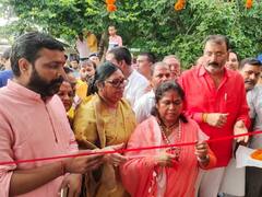 केंद्रीय मंत्री साध्वी निरंजन ज्योति ने किया फुटओवर ब्रिज का लोकार्पण, राहुल गांधी पर कसा तंज