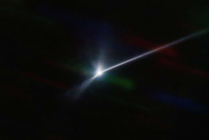 NASA asteroid crash leaves trail of debris more than 6000 miles long marathi news NASA : नासाचे अंतराळयान उल्कापिंडावर आदळले, 6000 किमीपर्यंत विखुरला कचऱ्याचा ढिगारा