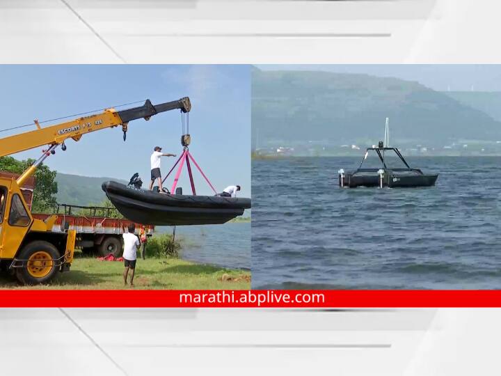 Unmanned Boat DRDO : An unmanned boat equipped with weapons made by DRDO;  Remote control at sea