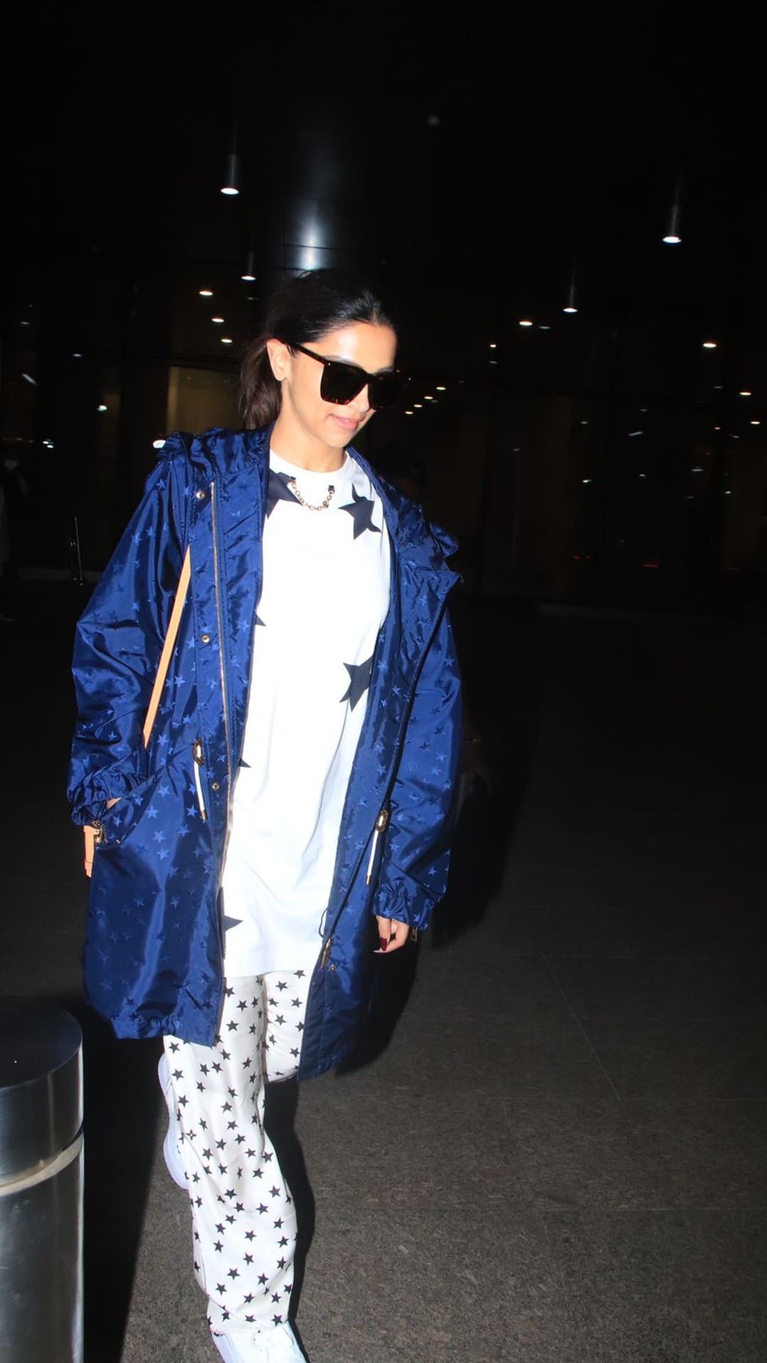 Deepika pairs Rs 39k jacket with Rs 4.20 lakh LV bag for airport look